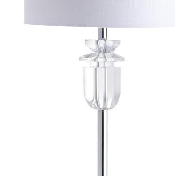 Aria 63" Crystal/Metal LED Floor Lamp - JONATHAN Y